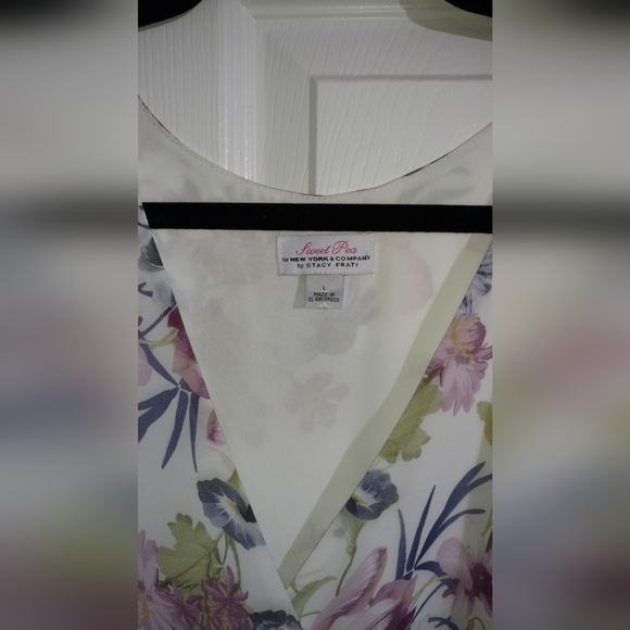 New York and Company High Low Wrap Dress - Picture 3 of 12